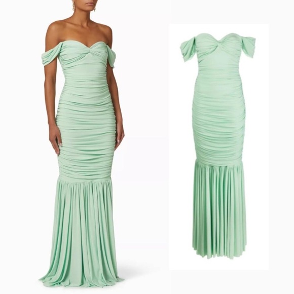 NORMA KAMALI FISHTAIL GOWN - Picture 2 of 16